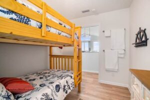 bedroom with bunk beds
